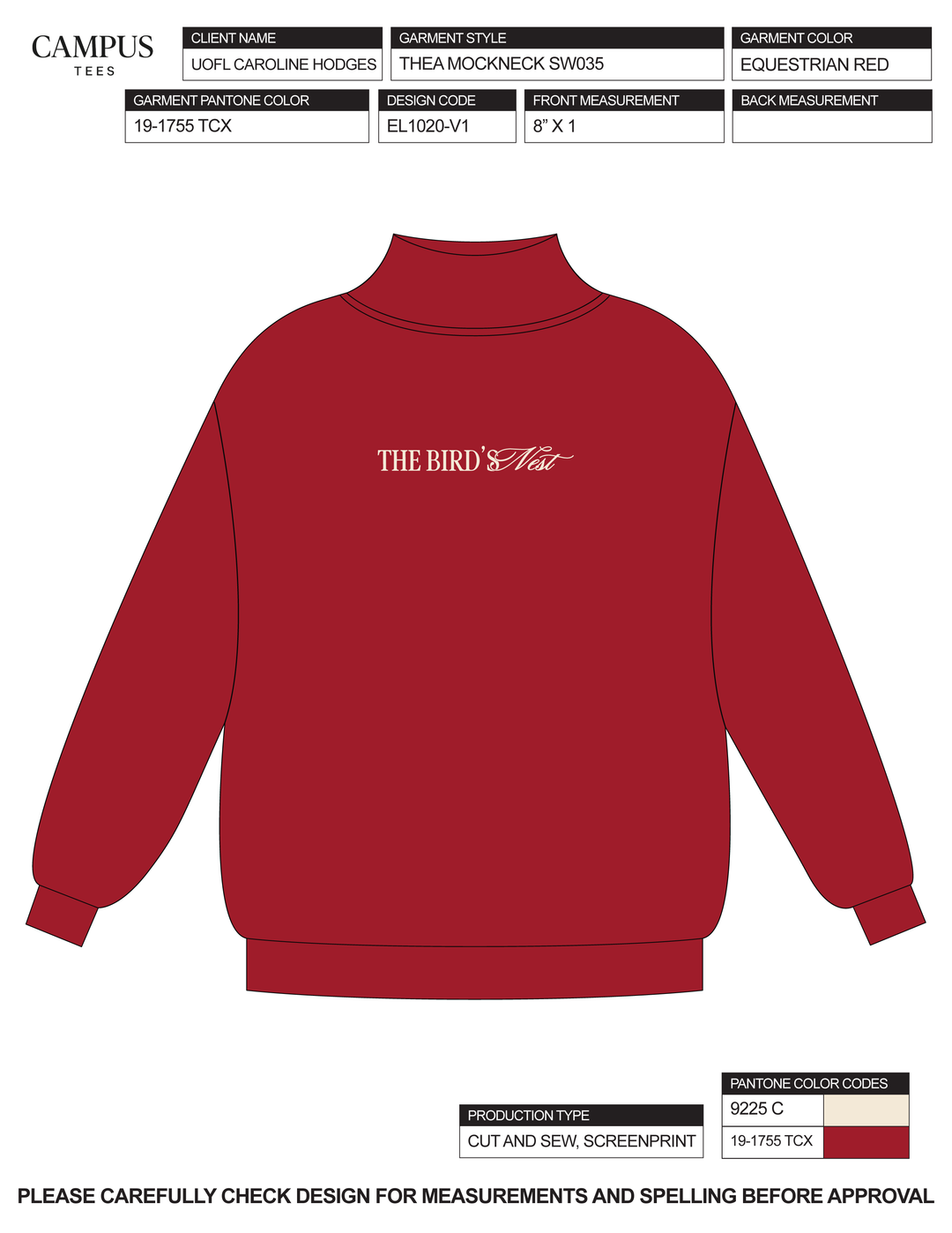 The Birds Nest University of Louisville Custom Merch