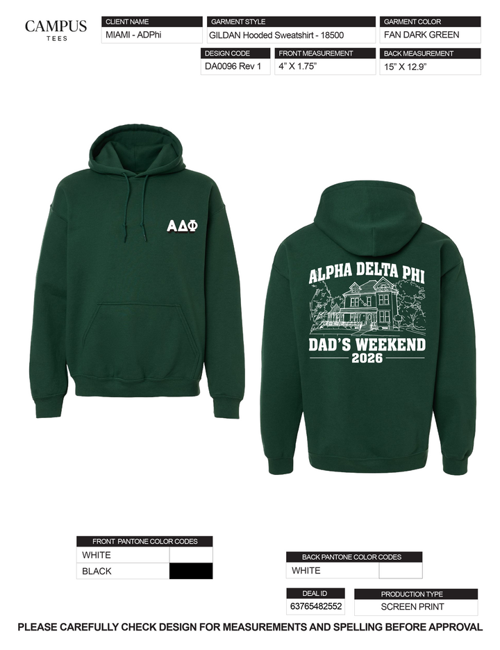 Miami University Alpha Delta Phi Dad&