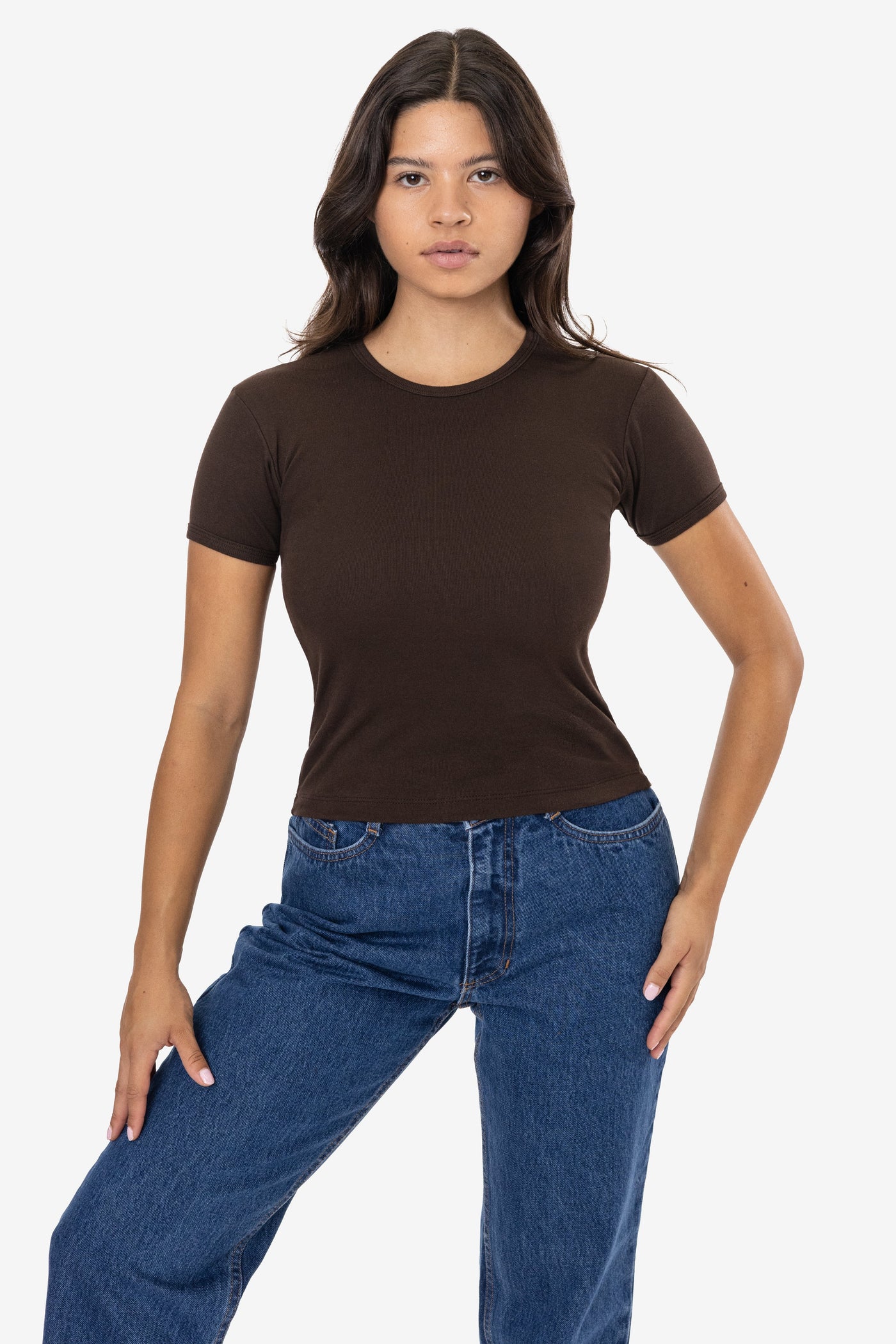 LA Apparel - 43005 Original Baby Rib Tee