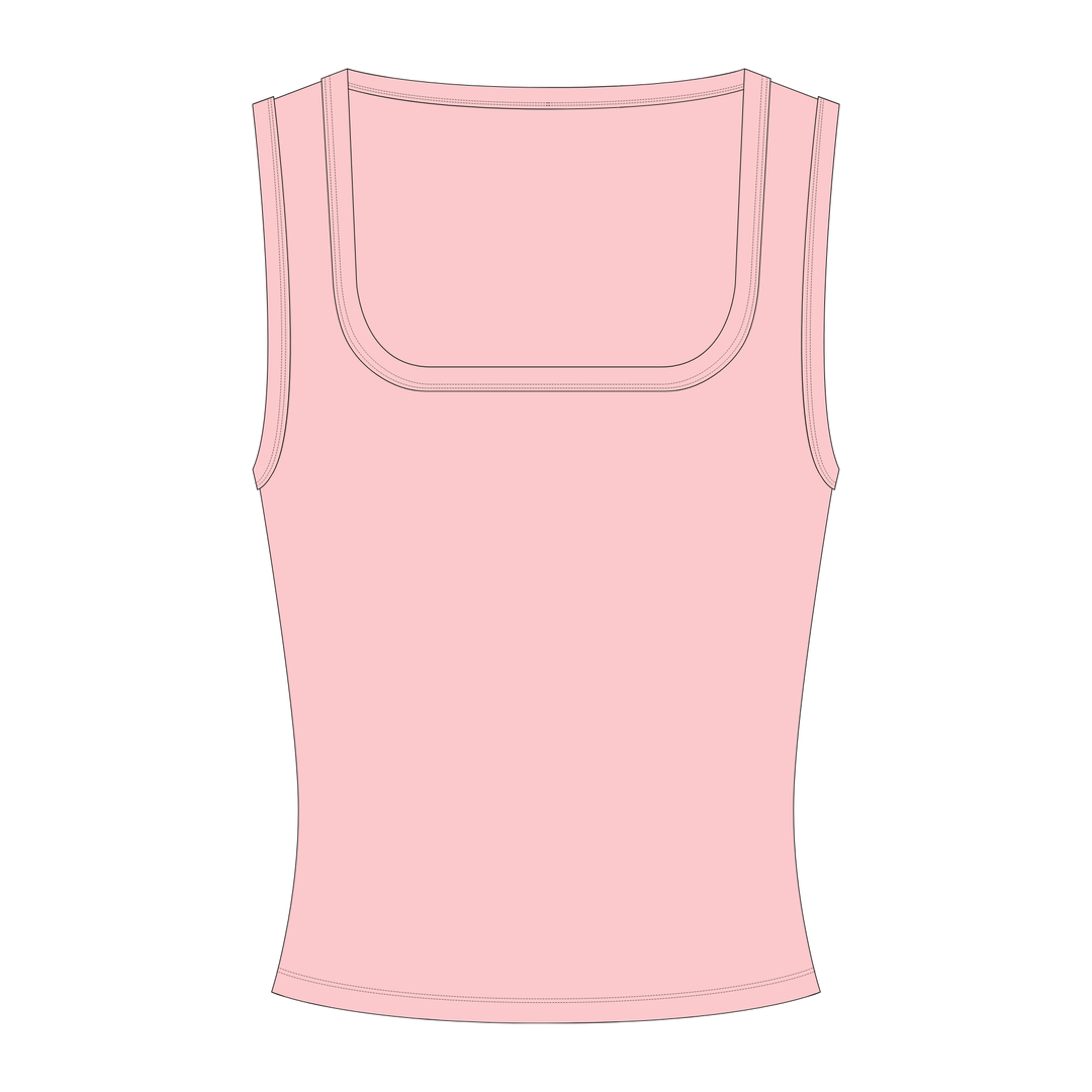 TN-050 SQUARE NECK TANK