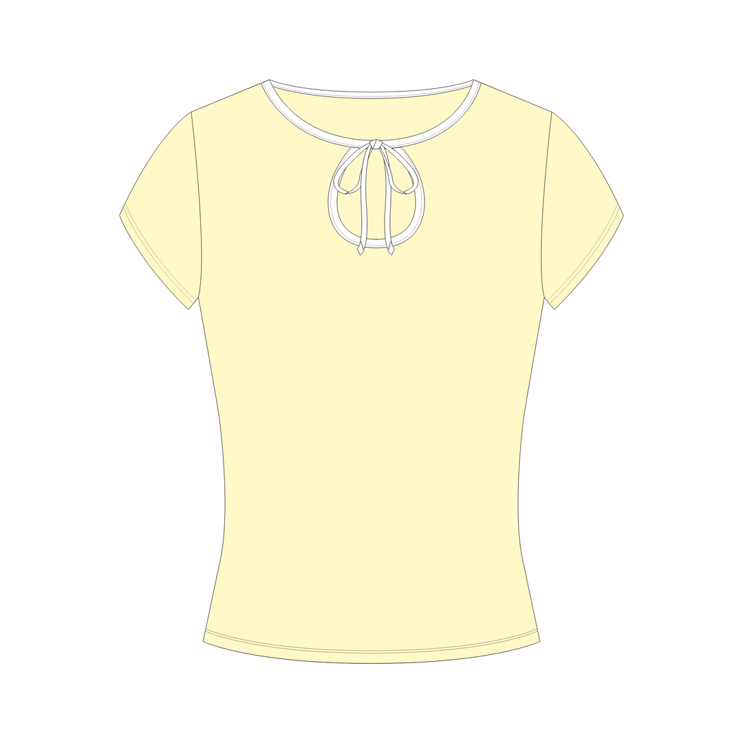 SH-052 KEYHOLE TEE