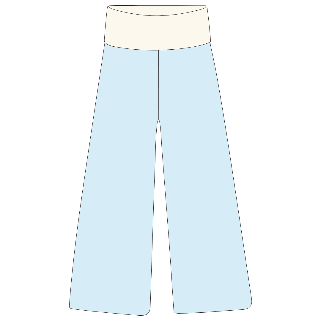 PN-029 FOLD OVER YOGA PANTS ($45-$55)