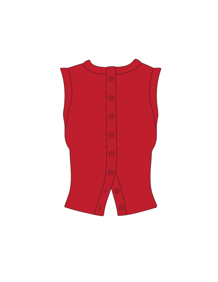 TN-020 BUTTON TANK ($30-$40)