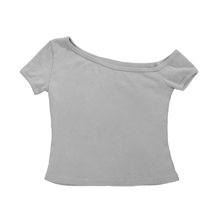 TP-021 CONTRAST OFF SHOULDER TEE ($29-$35)