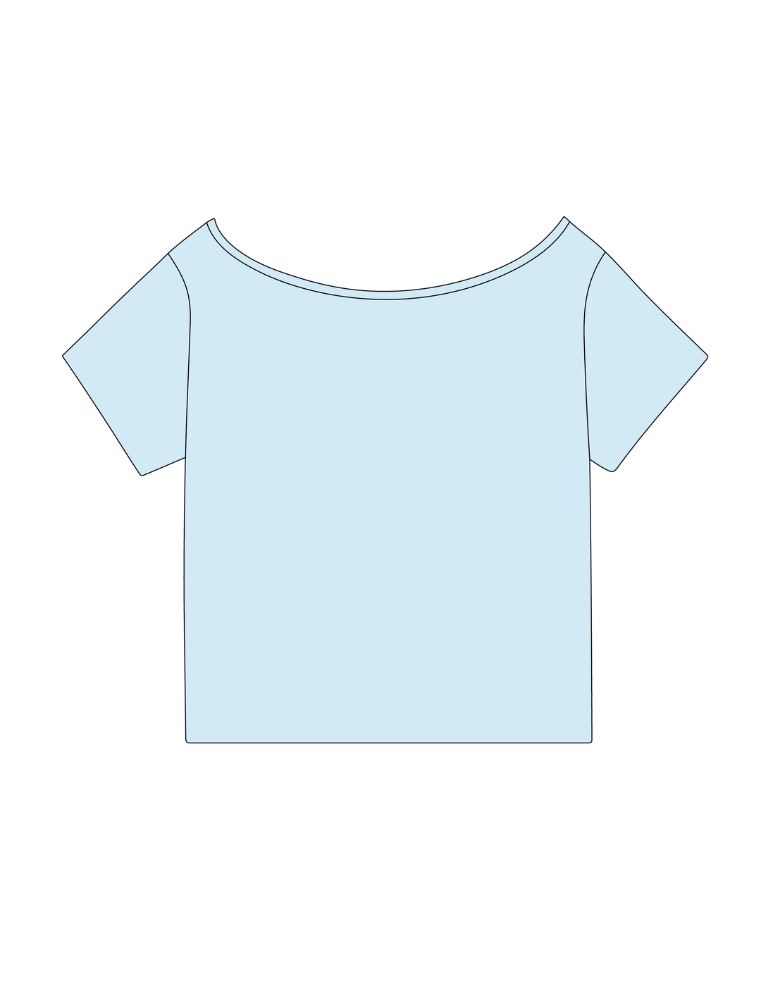 TP-012 OFF SHOULDER TEE ($29-$35)
