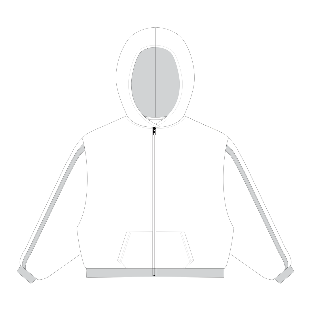 SW-048 LEGACY ZIP UP HOODIE