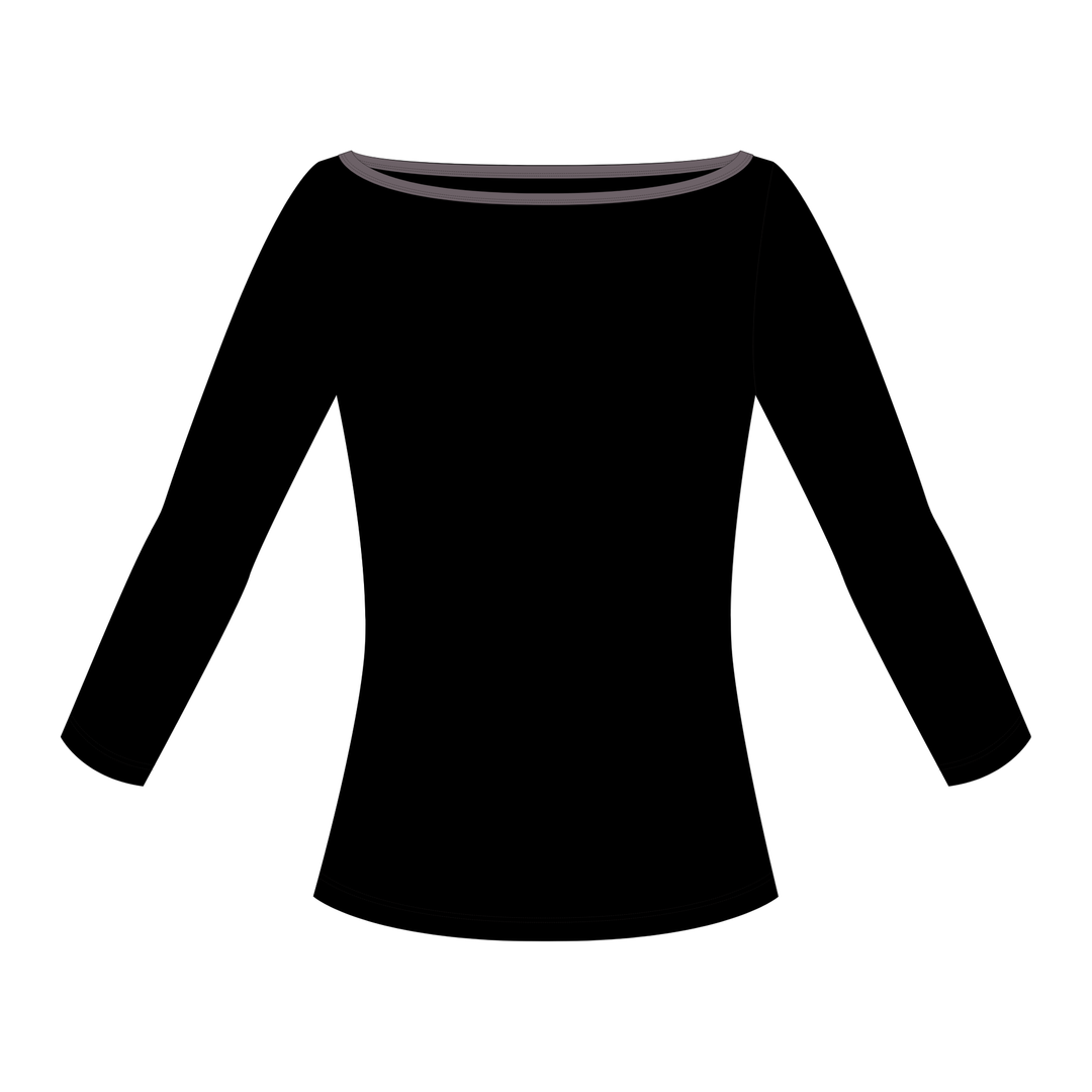TP-043 QUARTER SLEEVE TEE