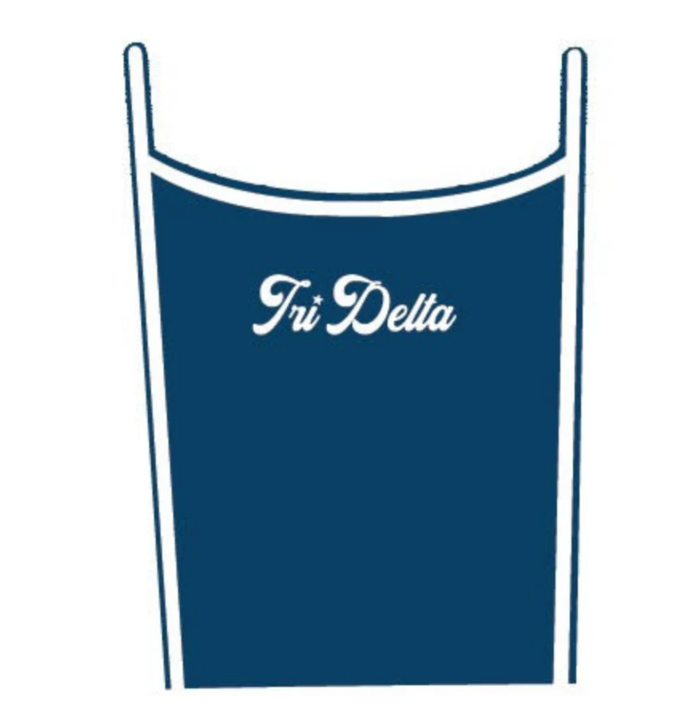 Oklahoma Tri Delta Custom Striped Tanks
