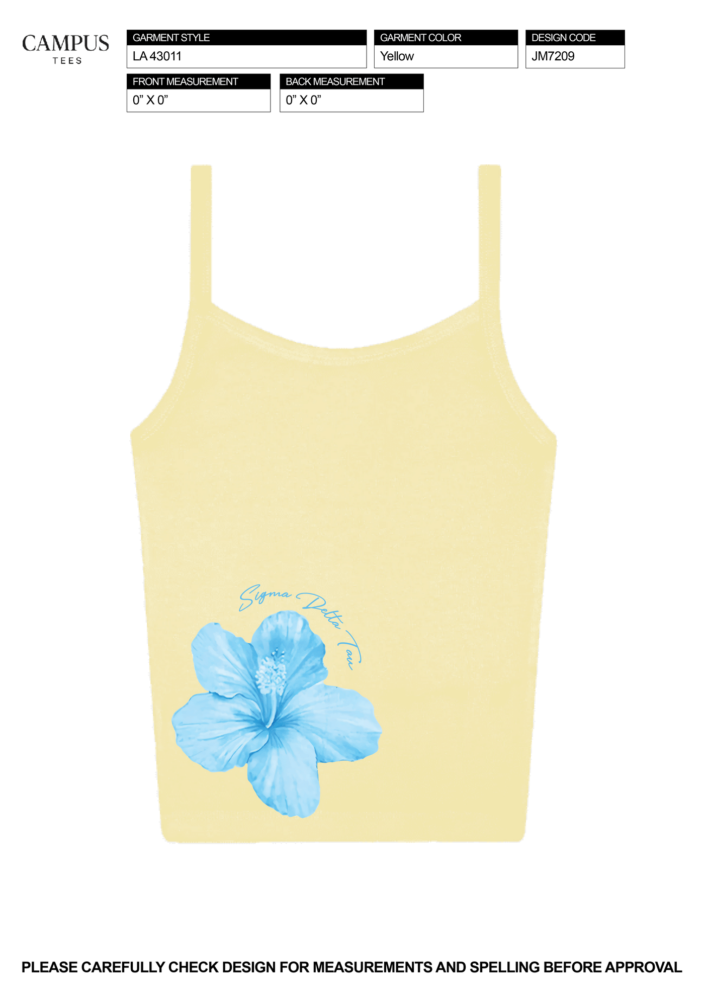 Tulane SDT Tank