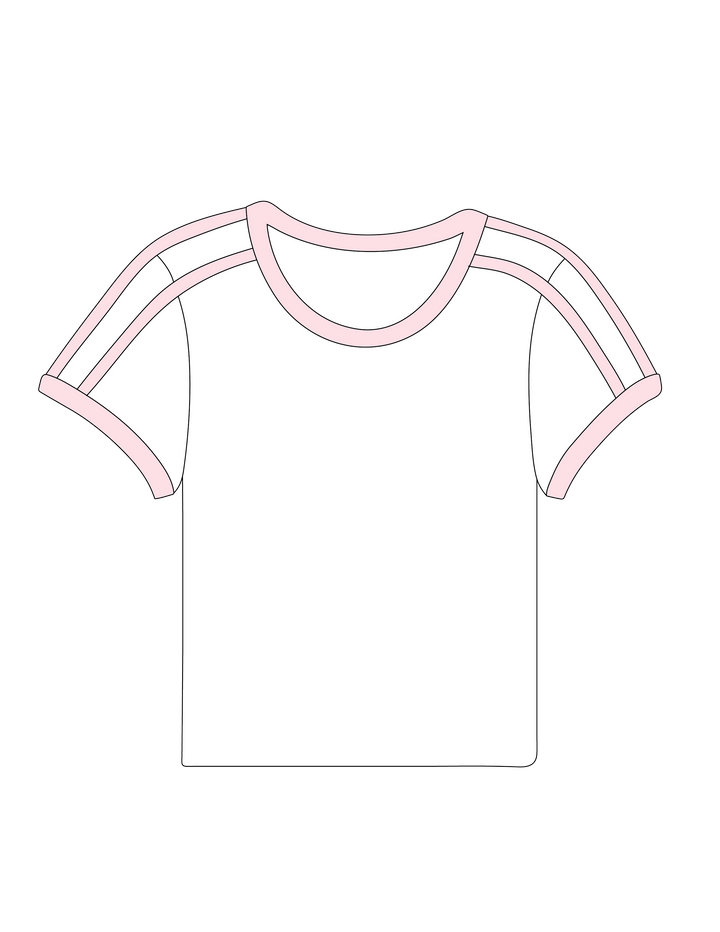SH-011 VARSITY BABY TEE ($29-$38)