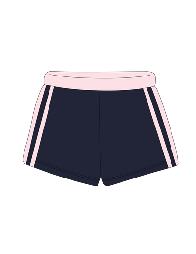 1008. LEGACY STRIPED SWEATSHORTS