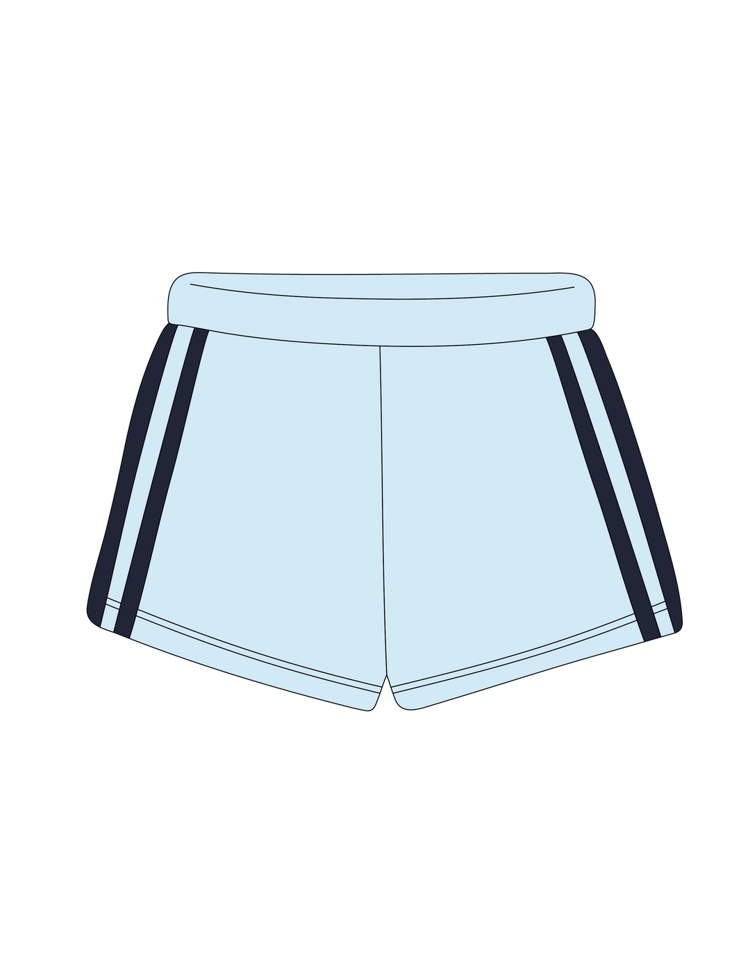 SS-009 VARSITY SWEAT SHORTS ($30-$40)