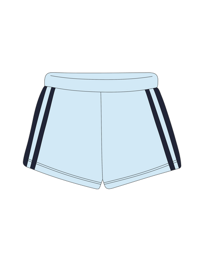 1008. LEGACY STRIPED SWEATSHORTS