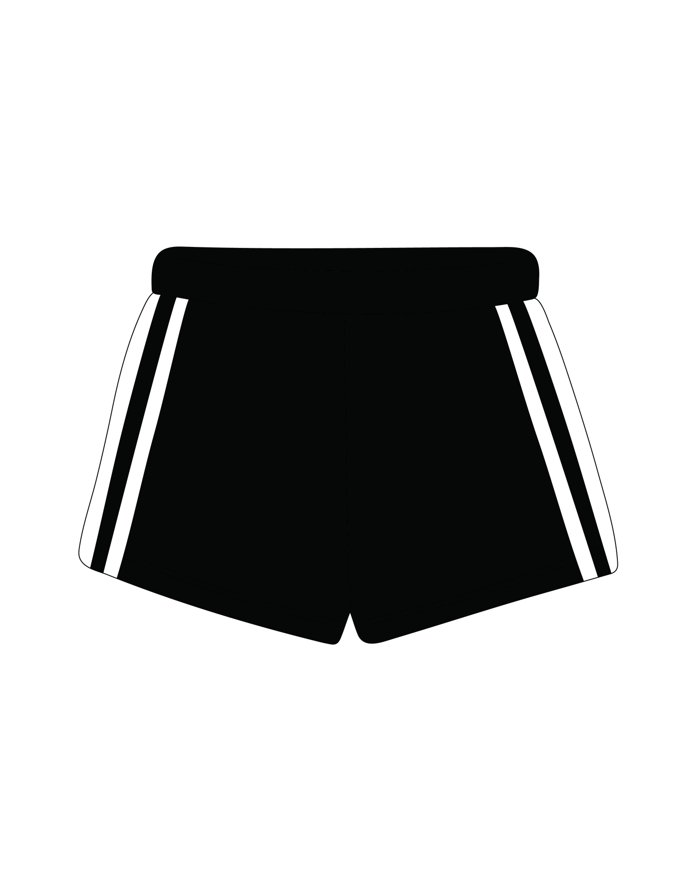 1008. LEGACY STRIPED SWEATSHORTS