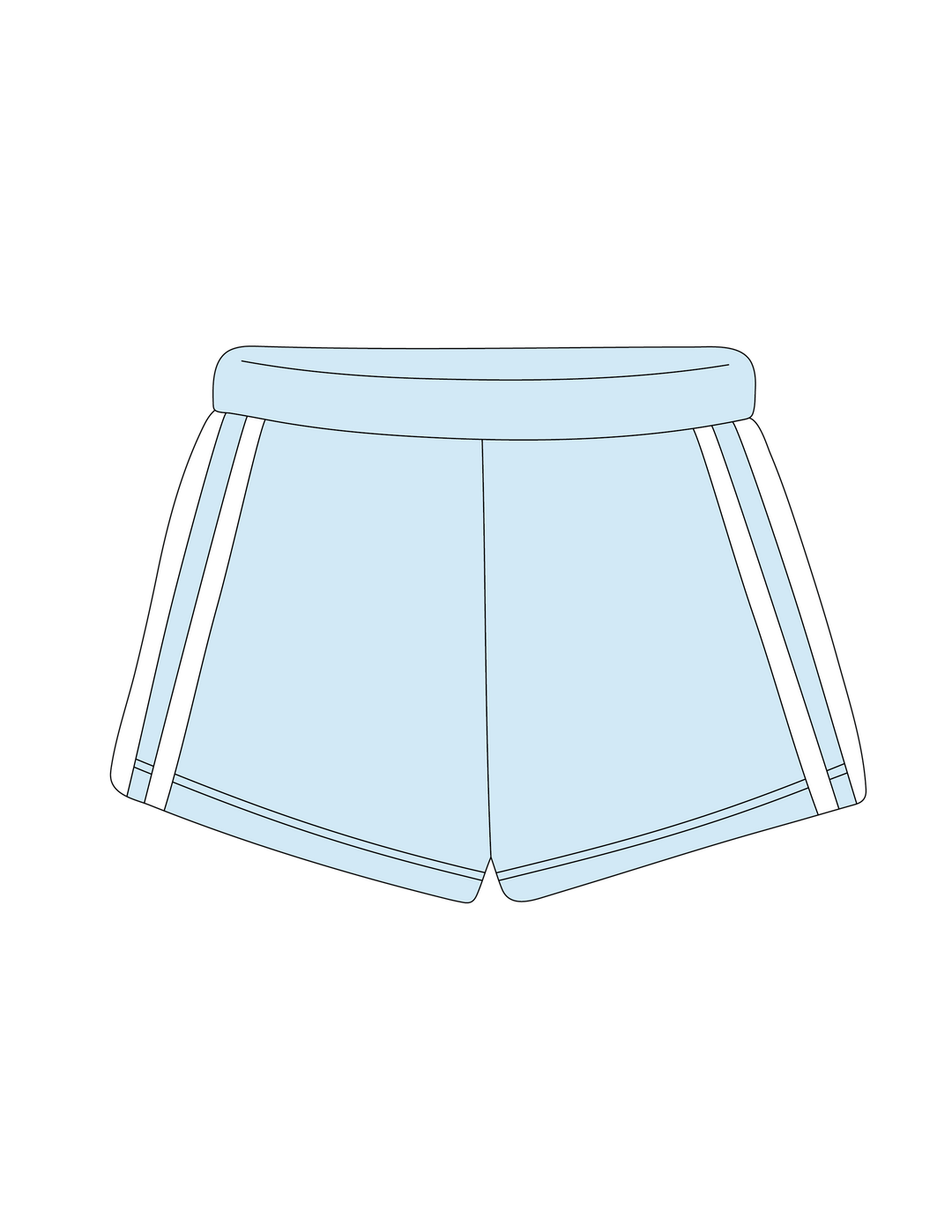SS-009 VARSITY SWEAT SHORTS ($30-$40)