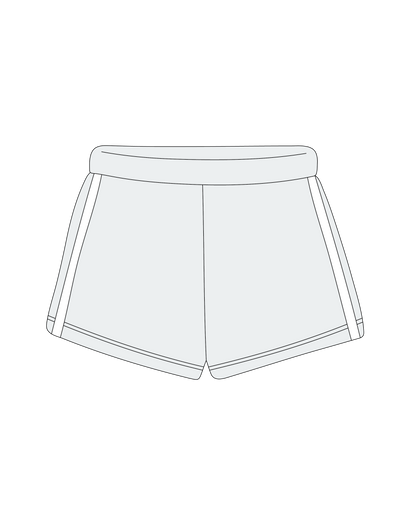 1008. LEGACY STRIPED SWEATSHORTS